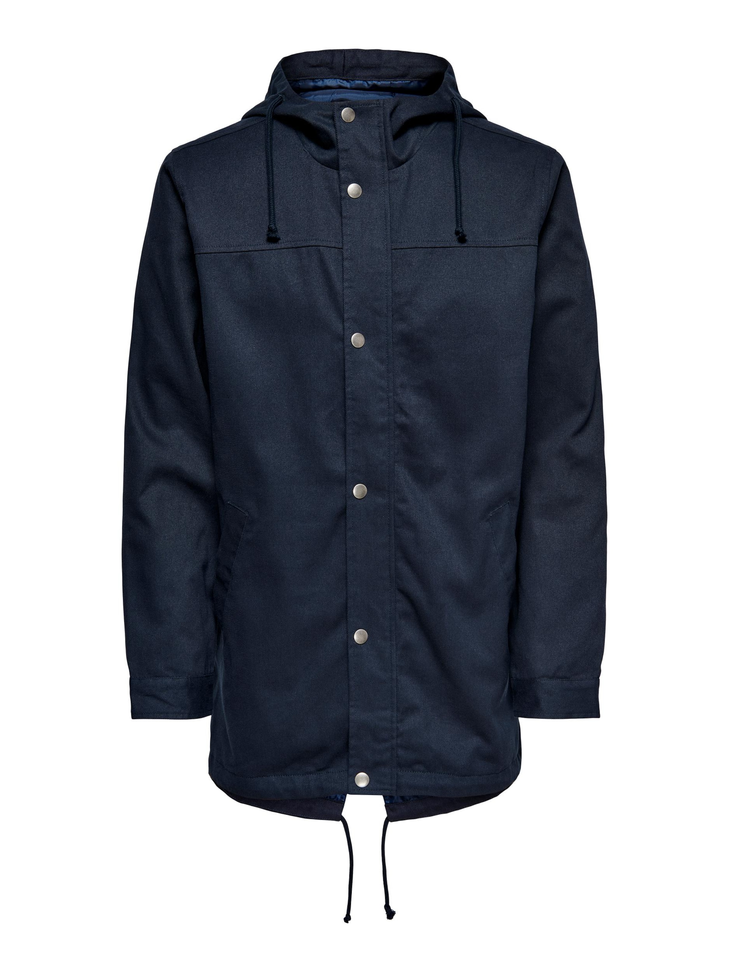 Only & Sons Parka 'Alex' in Blau: Vorderseite