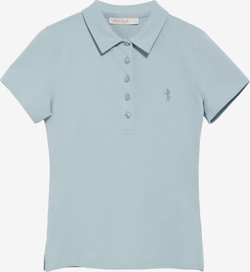Polo Club Poloshirt in Blau: Vorderseite