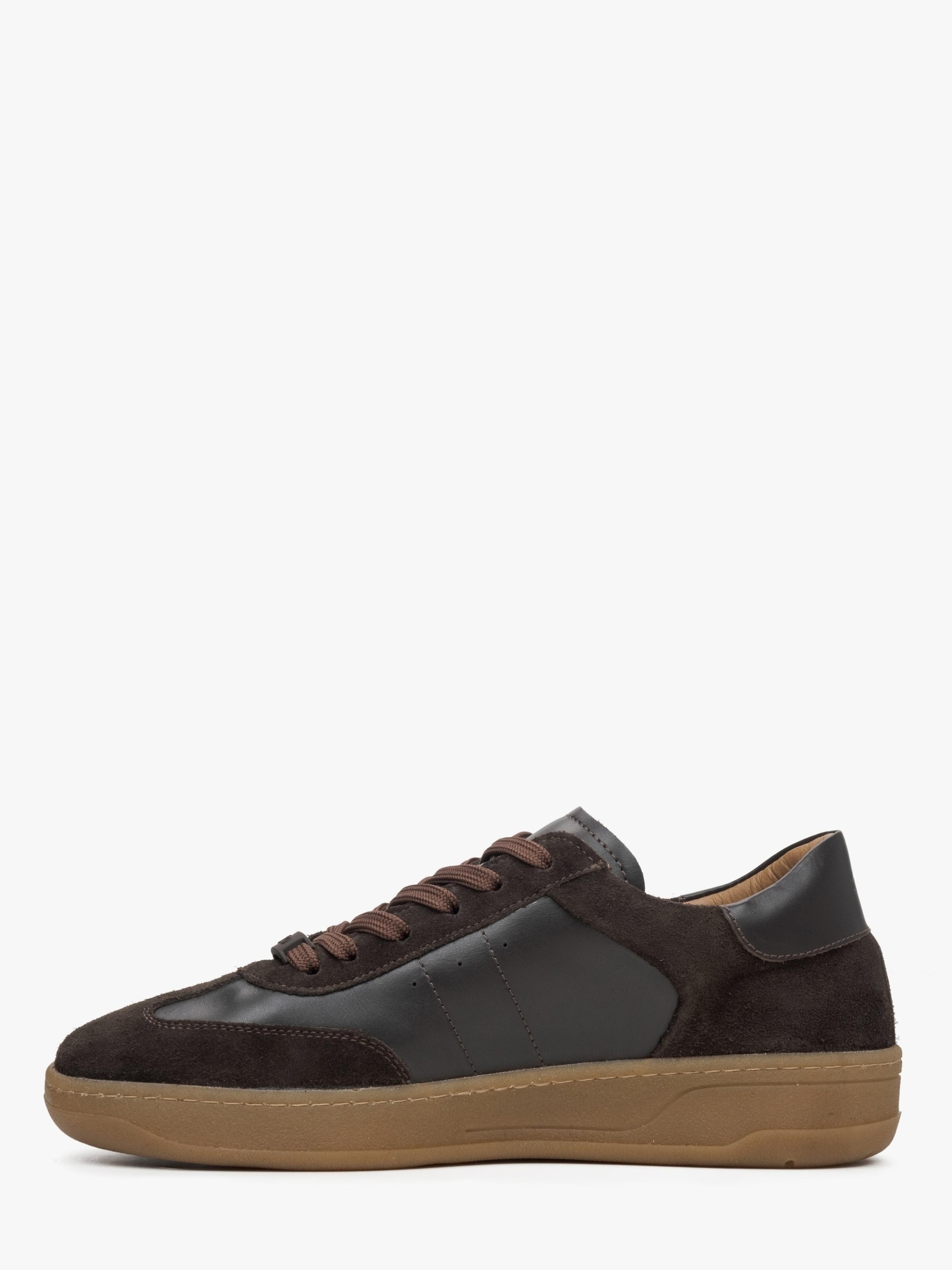 Estro Sneakers laag '09-3236' in Bruin: voorkant