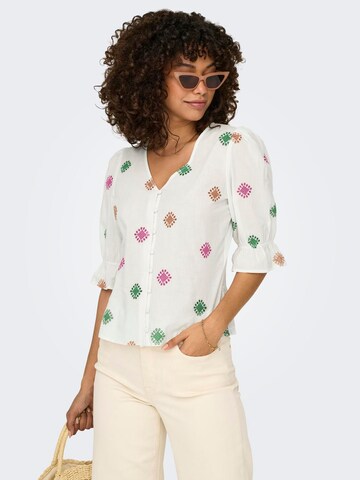 ONLY Blouse 'JASMIN' in Wit