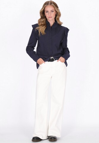 DreiMaster Vintage Blouse in Blauw