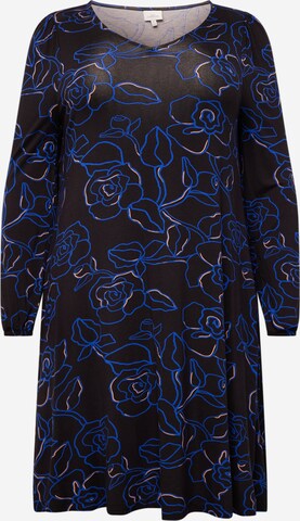 Robe 'ALVINA' ONLY Carmakoma en noir : devant