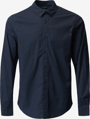 Salsa Jeans Regular fit Button Up Shirt 'Birmingham' in Blue: front