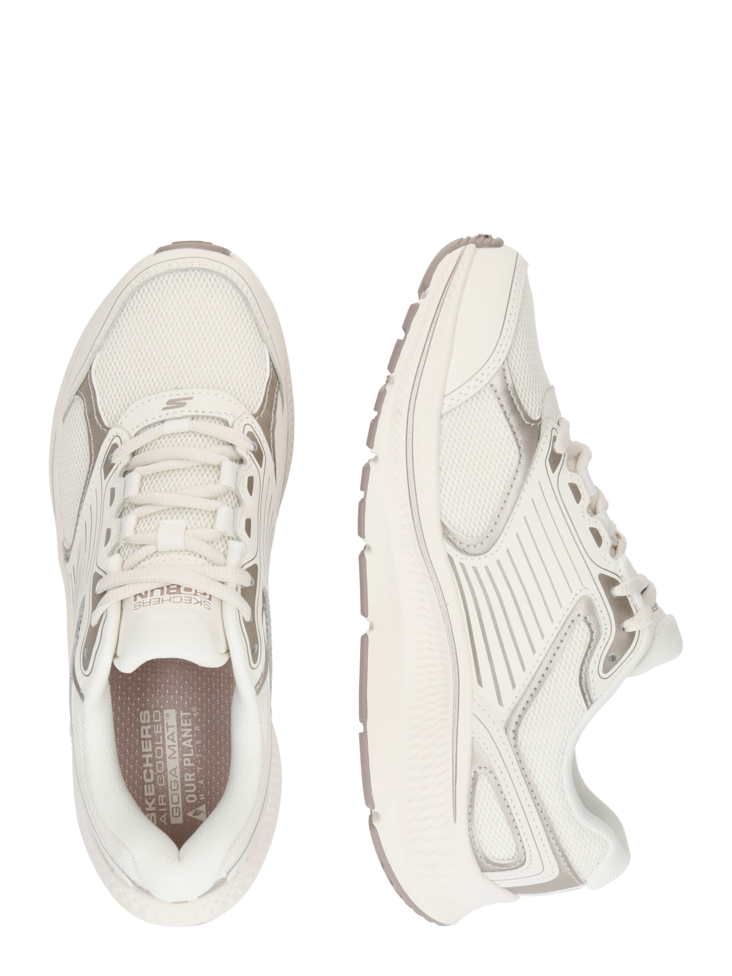 SKECHERS Loopschoen 'GO RUN CONSISTENT 2.0 - ADVAN' in Beige