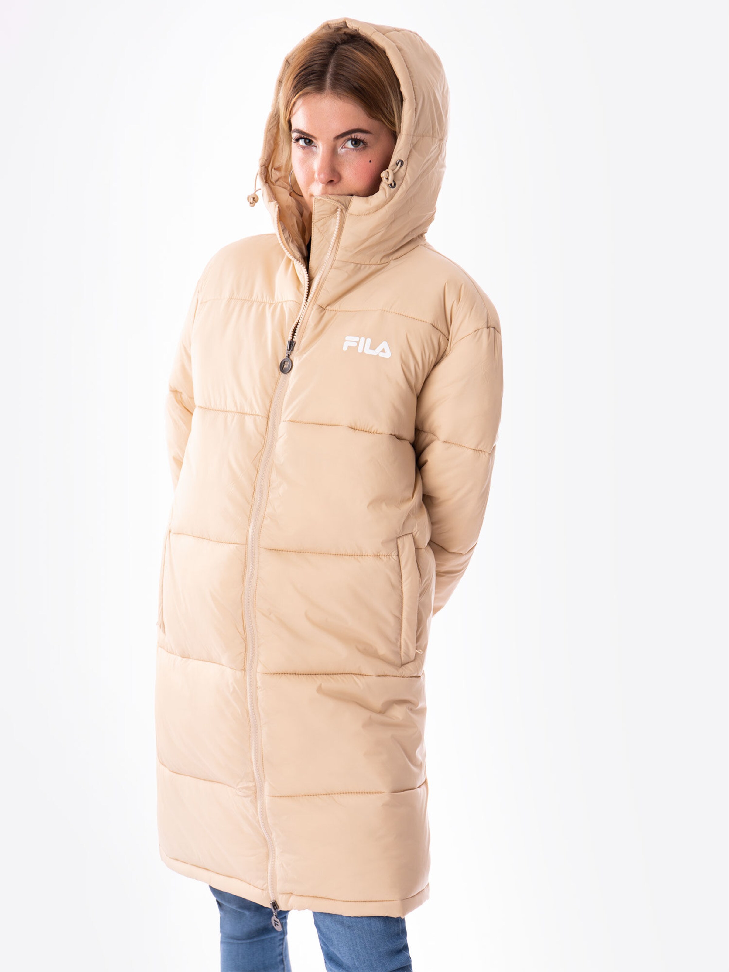 Frauen Mäntel FILA Mantel 'Bronwen' in Beige - SC93835 Frauen Mäntel FILA Mantel 'Bronwen' in Beige - SC93835