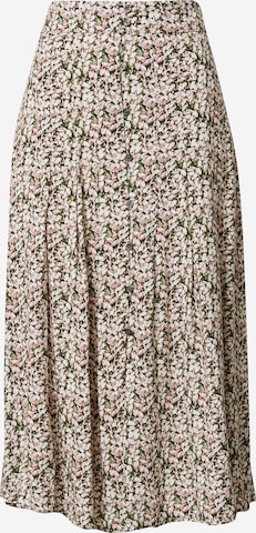 Fransa Skirt 'Softy' in Green: front