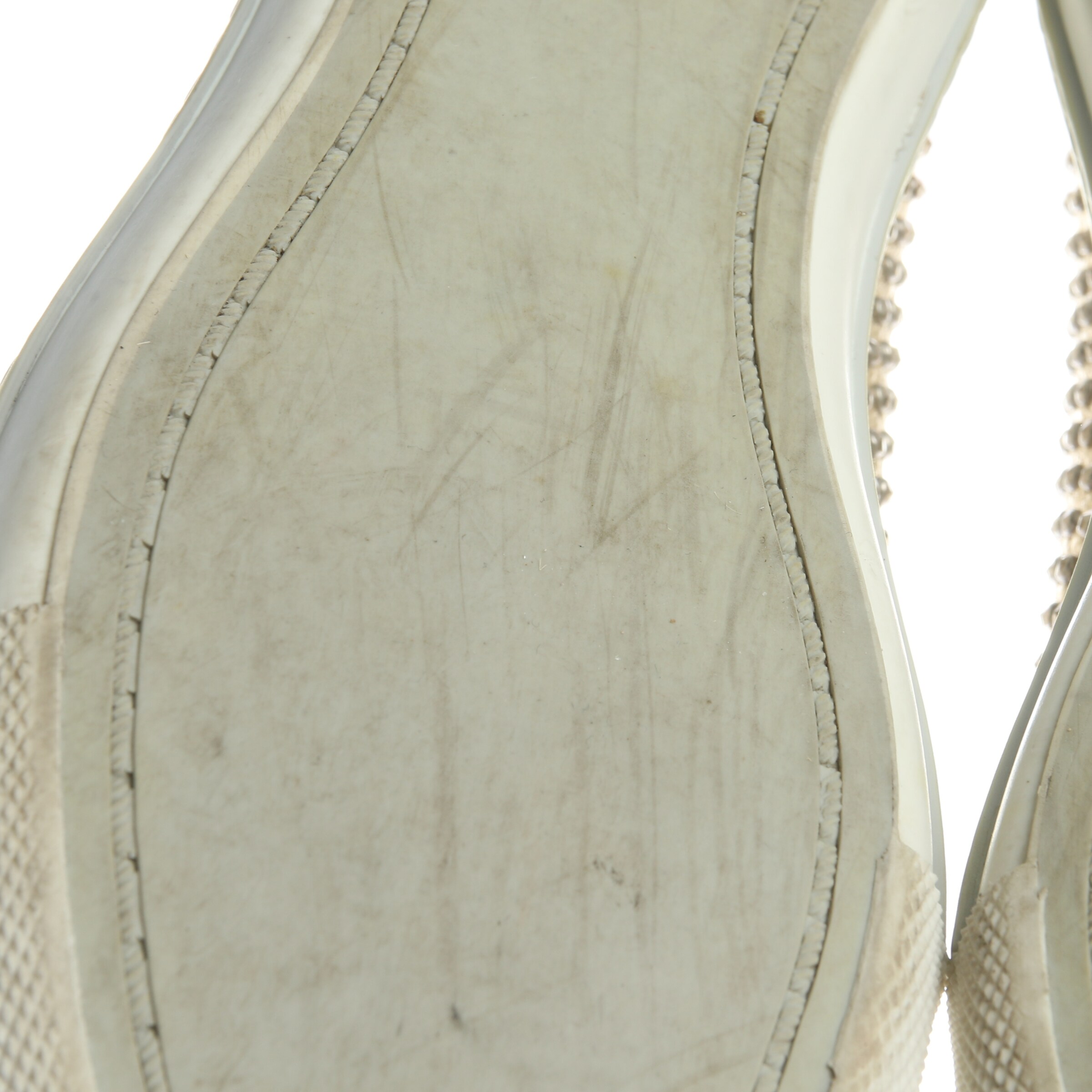 Miu Miu Turnschuhe / Sneaker 38,5 in Silber