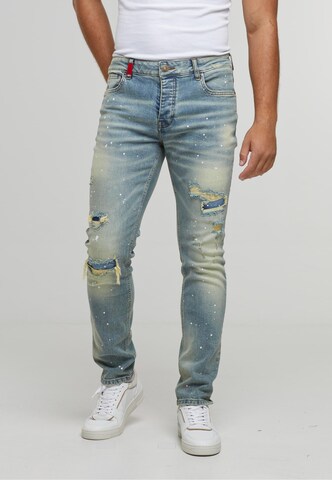 2Y Premium Slimfit Jeans 'Victor' in Blauw