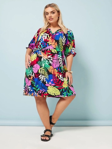 Stil Diva Jurk in Gemengde kleuren