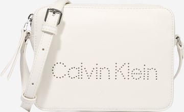 Calvin Klein Torba za čez ramo | bela barva: sprednja stran
