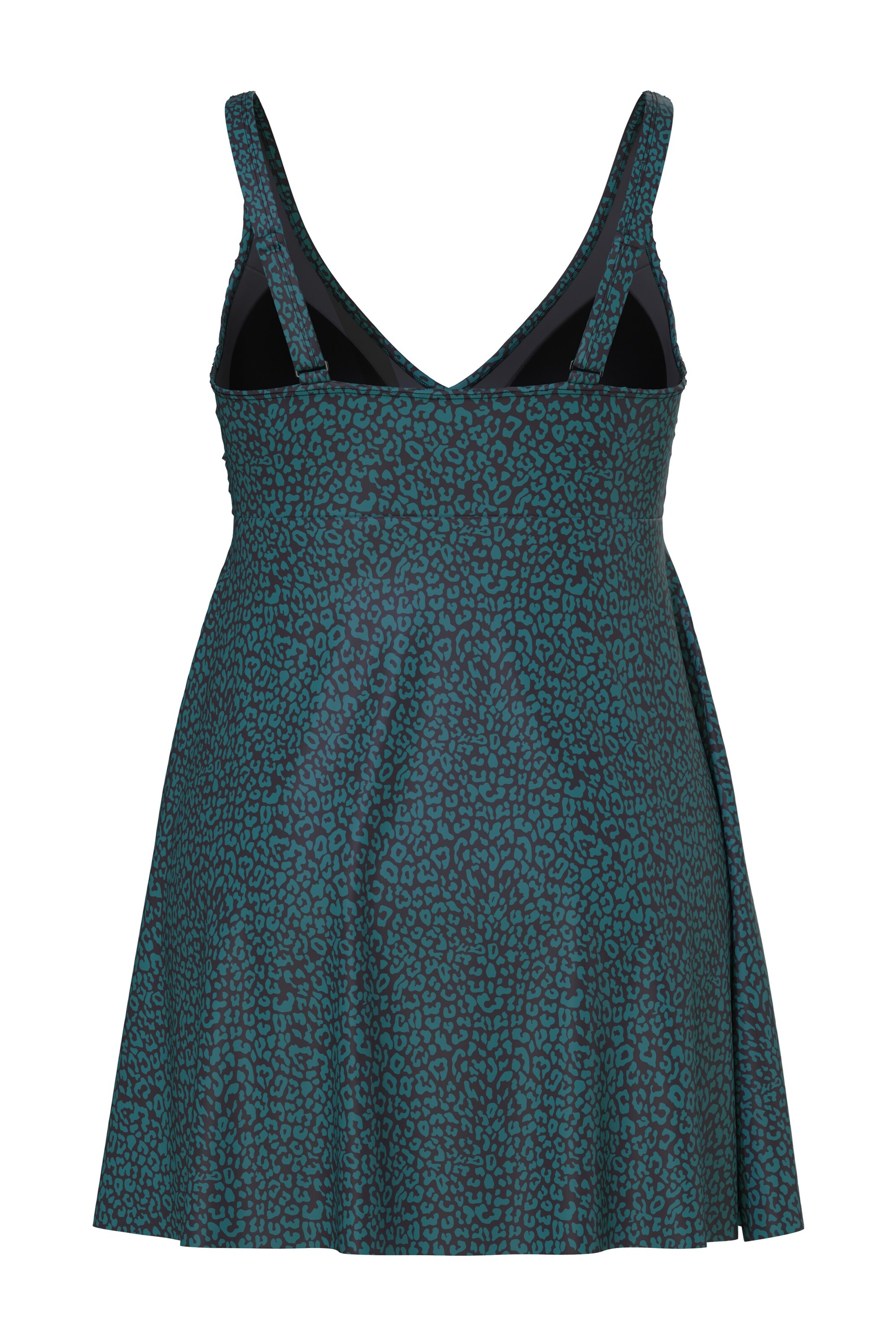 Ulla Popken Triangel Badpak in Groen