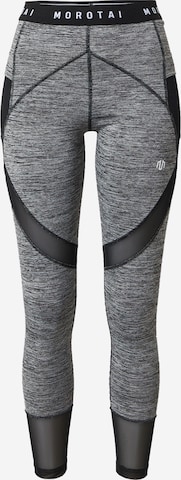 MOROTAI Спортен панталон 'Naka' в сиво: отпред