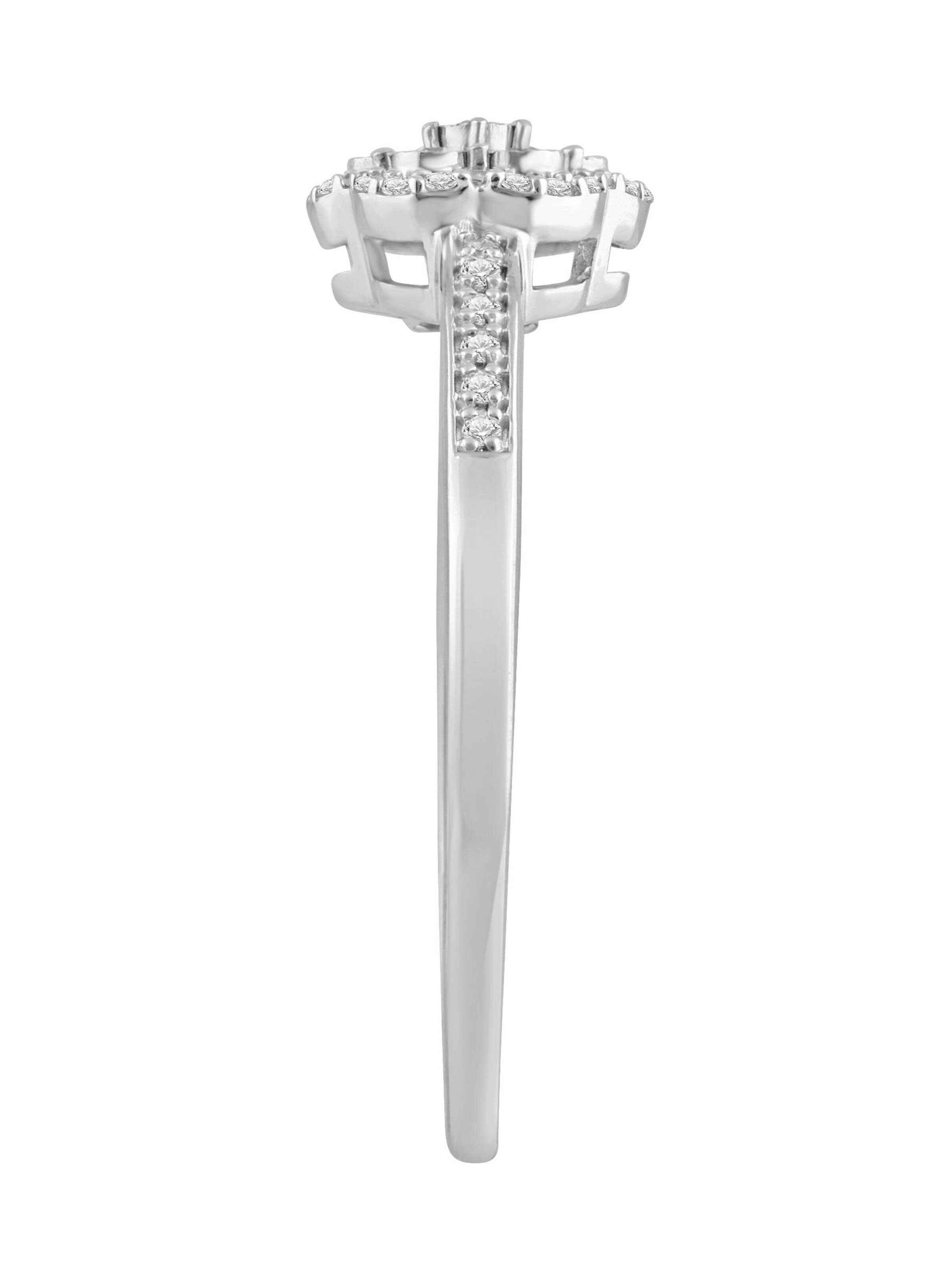 Diamant Exquis Ring in Silver