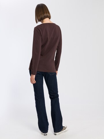 Cross Jeans Shirt '56032' in Brown