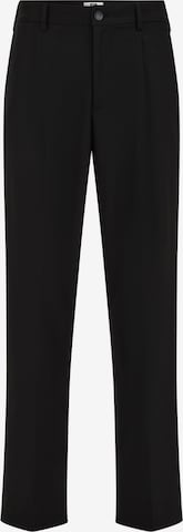 WE Fashion Loosefit Laskoshousut värissä musta: etupuoli