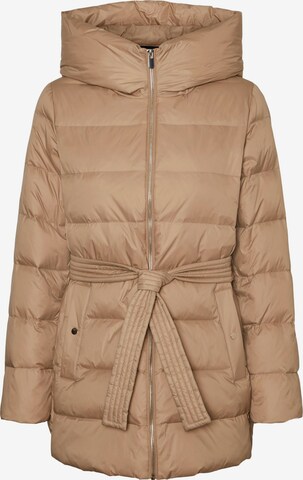 VERO MODA Wintermantel 'MIRANDA' in Bruin: voorkant