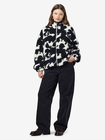 Noisy may Fleece jacket 'NMLUCA' in Black