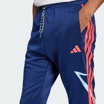 ADIDAS SPORTSWEAR Tapered Sporthose 'House Of Tiro Nations' in Blau