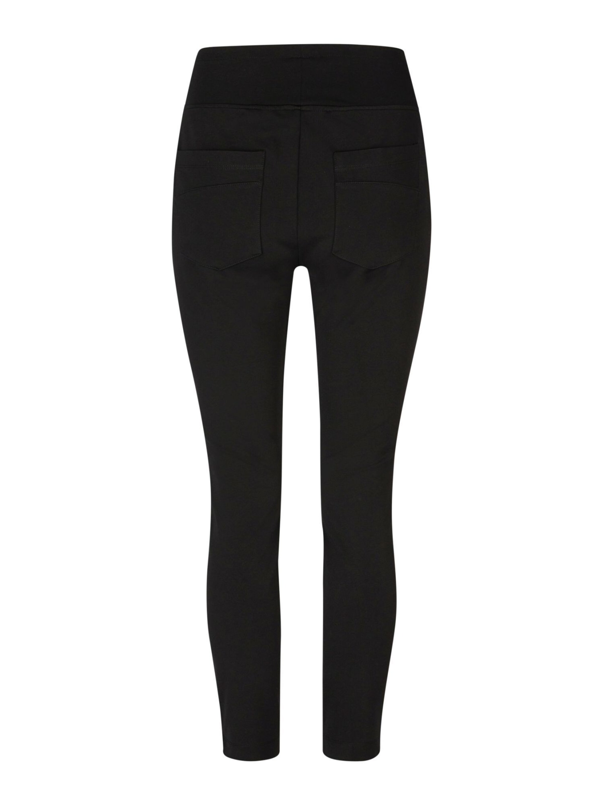 MARC AUREL Skinny Pants in Black