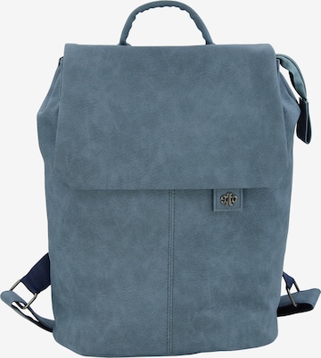 Jennifer Jones Rucksack in Blau: Vorderseite