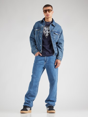Maglietta di GUESS in blu
