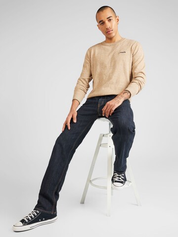 Pull-over 'BRANDY' JACK & JONES en beige