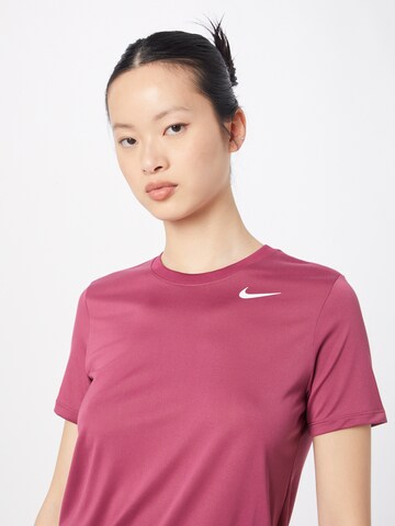 NIKE Функциональная футболка в Ярко-розовый
