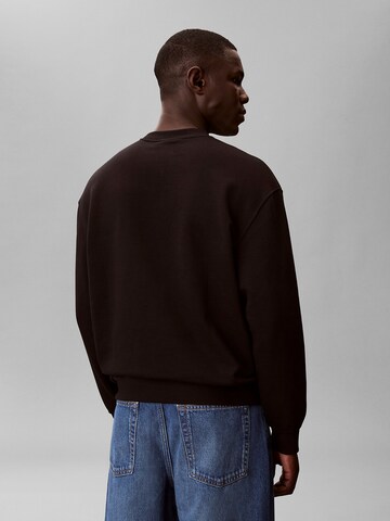 Calvin Klein Jeans Sweatshirt 'Terry' in Zwart