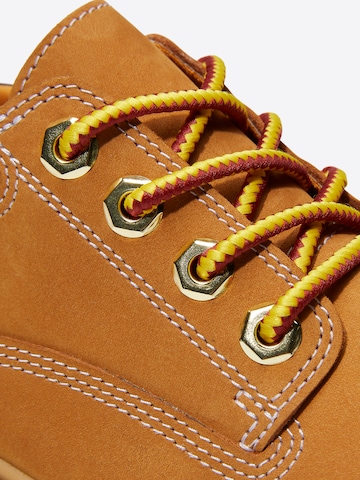 TIMBERLAND Čevlji na vezalke | rjava barva