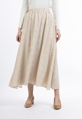 DreiMaster Klassik Skirt in Beige: front