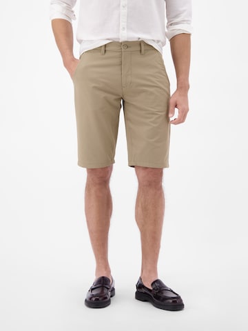 LERROS Regular Chino trousers in Beige: front