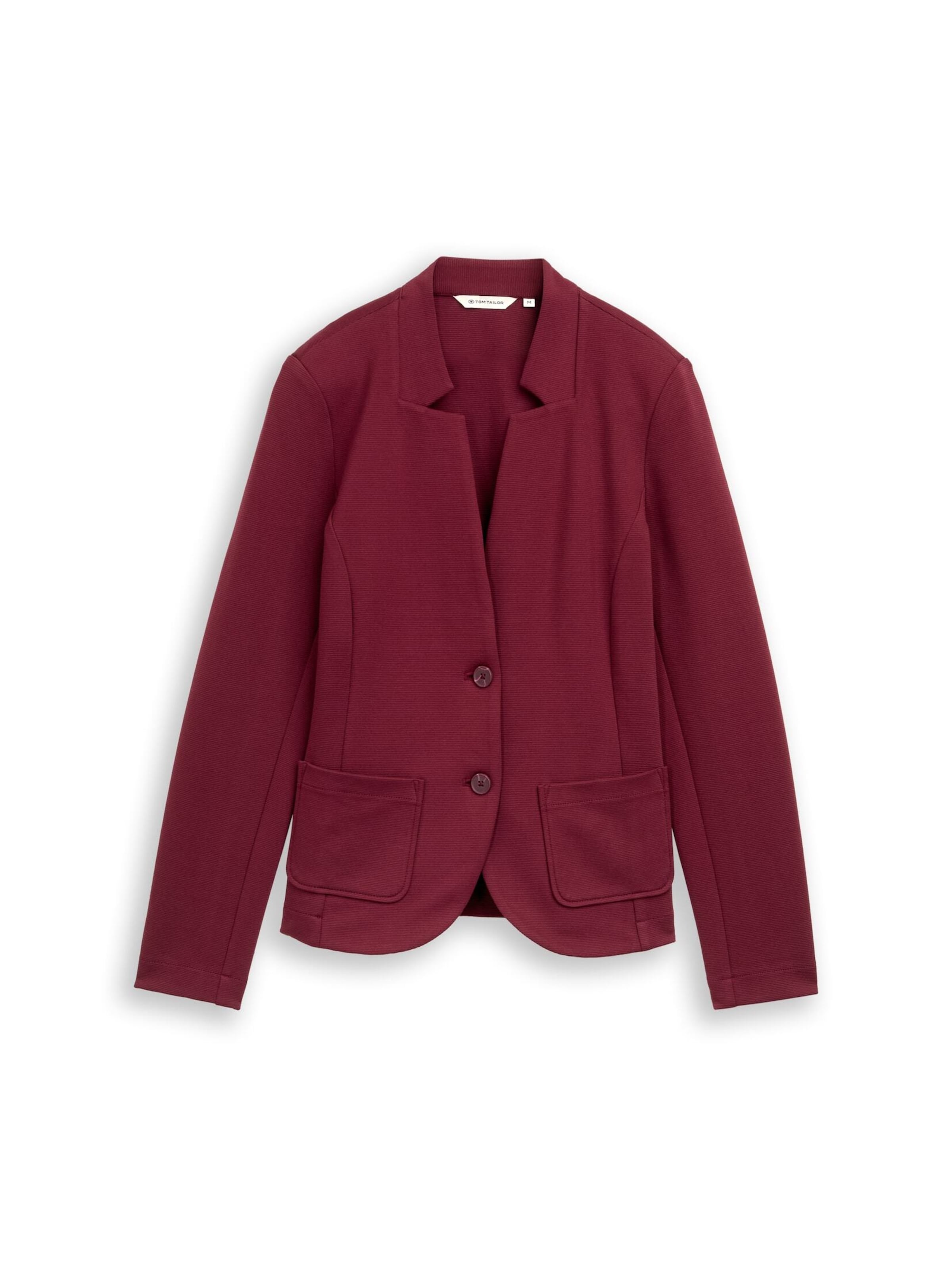 TOM TAILOR Μπλέιζερ σε κόκκινο: μπροστά