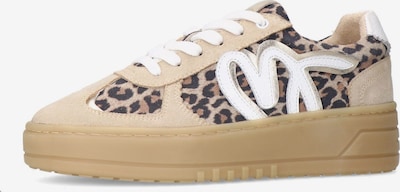 MANFIELD Sneaker in beige / schwarz, Produktansicht