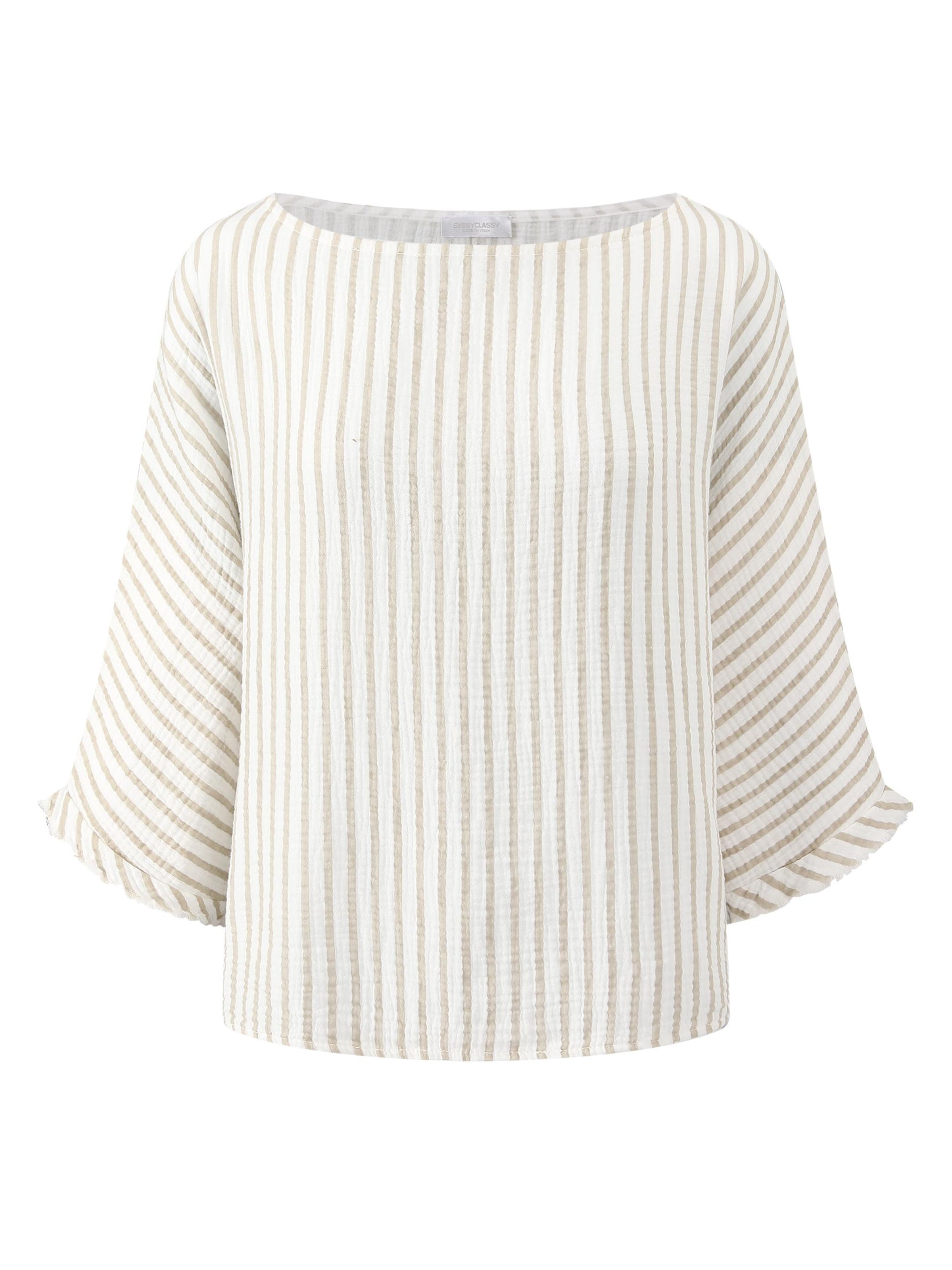 SASSYCLASSY Shirt in White: front