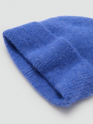 MANGO Mütze 'Mohi' in Blau