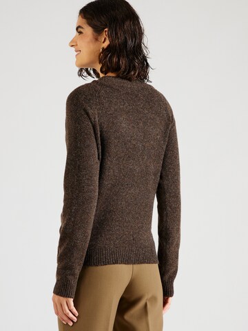 VERO MODA Pulover 'VMDoffy' | rjava barva