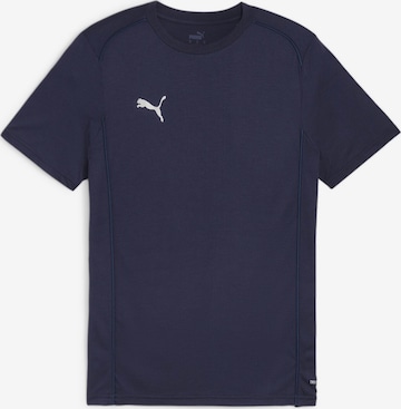 T-Shirt fonctionnel 'teamFINAL' PUMA en bleu : devant