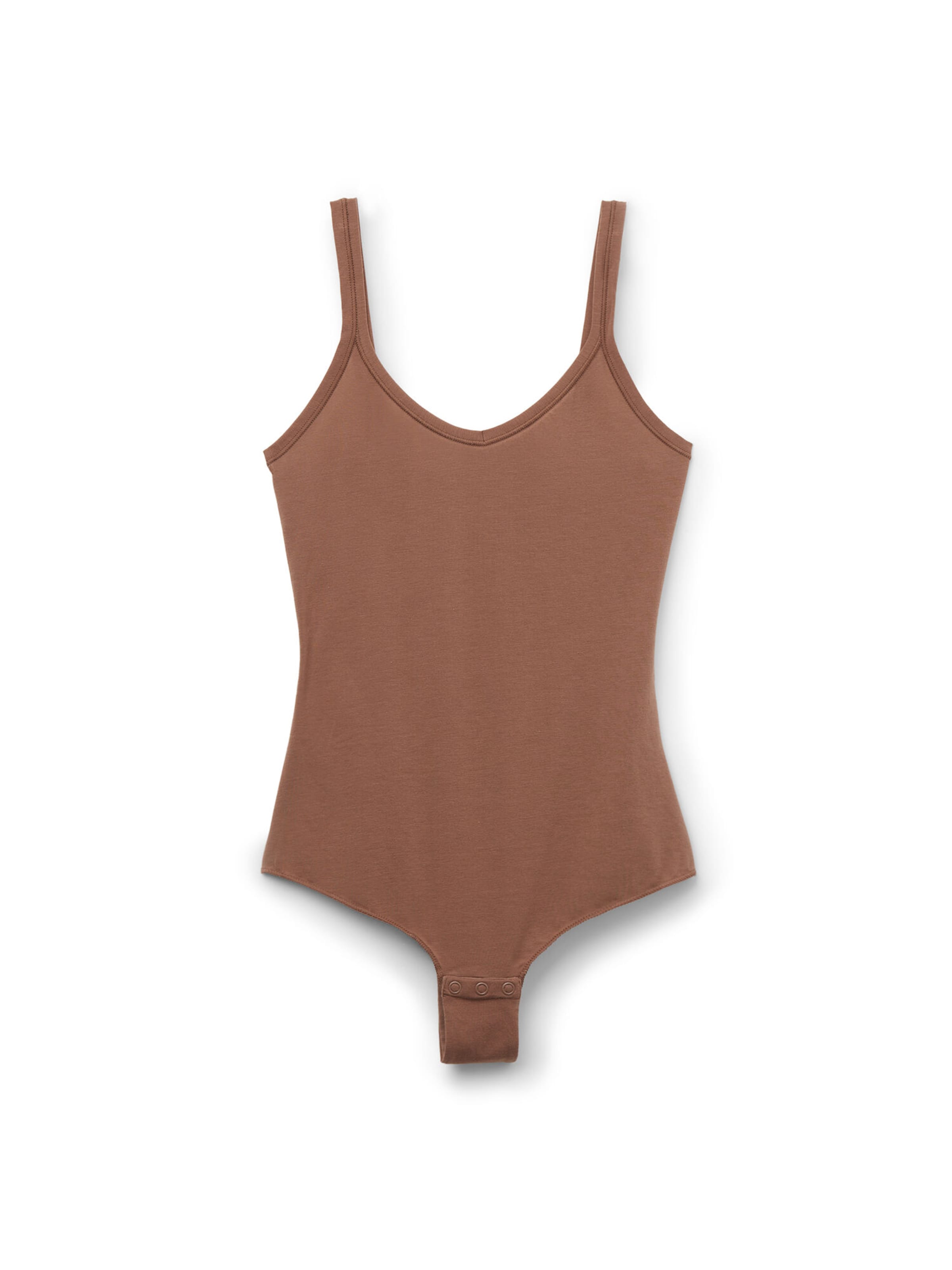 INTIMISSIMI Bodysuit in Brown: front