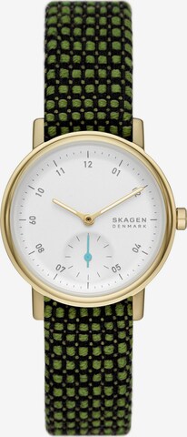 SKAGEN Uhr in Grün: predná strana