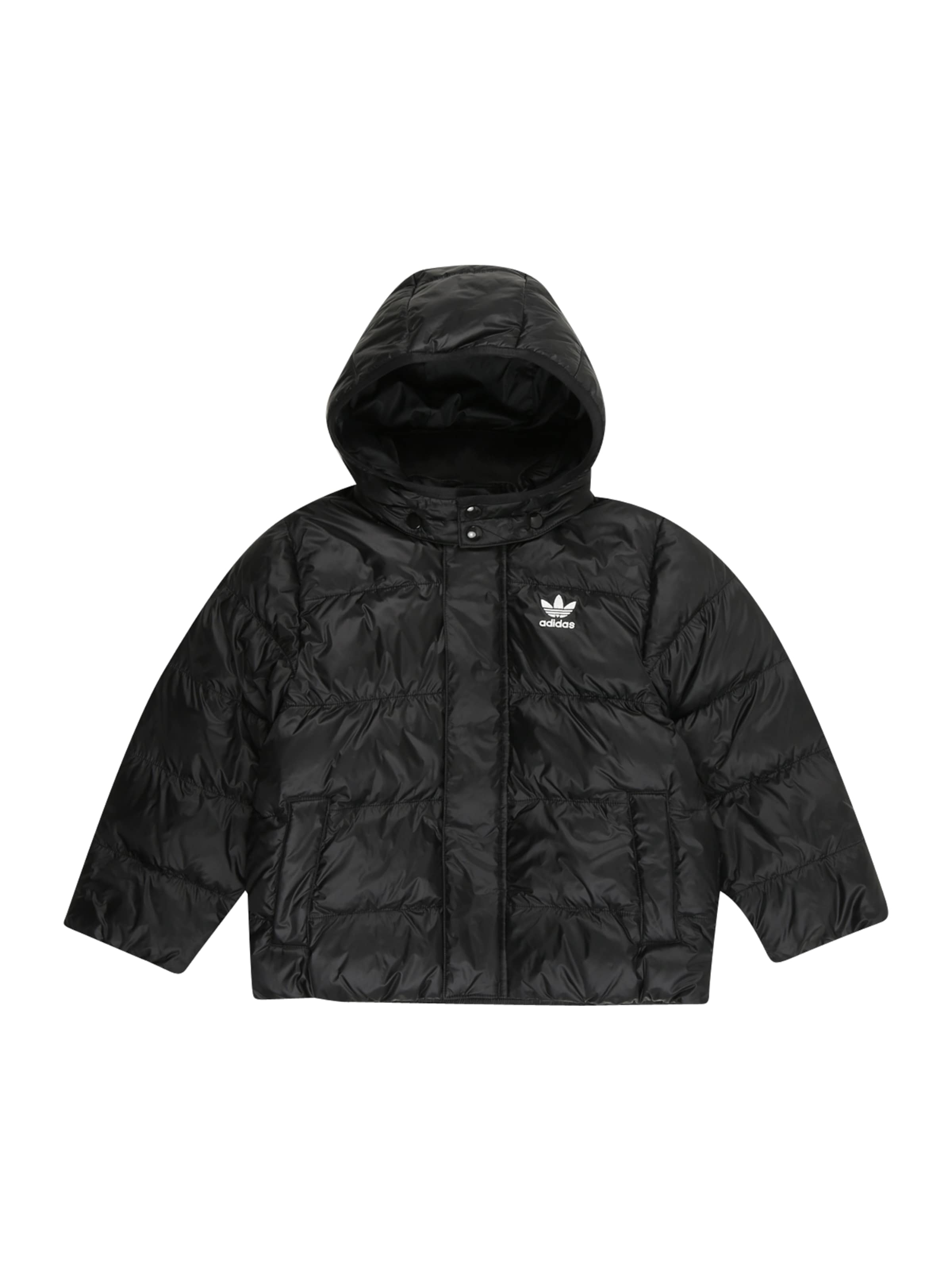 ADIDAS ORIGINALS Vinterjakke i sort: forside