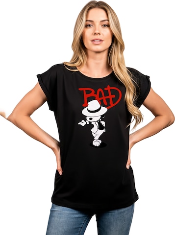 MAKAYA Shirt 'Bad Dog' in Black: front