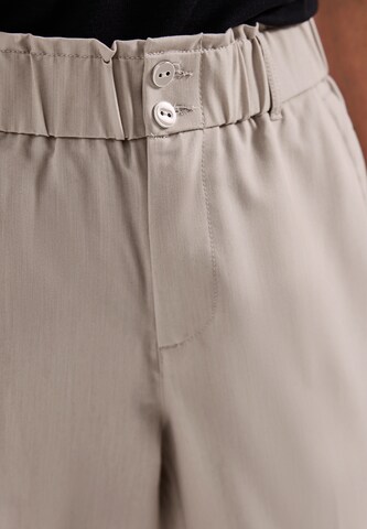 STREET ONE Slim fit Pleated Pants in Beige