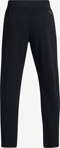 UNDER ARMOUR Tapered Sports trousers 'Unstoppable' in Black