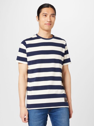 Redefined Rebel T-Shirt 'Julio' in Blau: Vorderseite