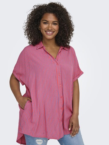ONLY Carmakoma Blouse in Pink