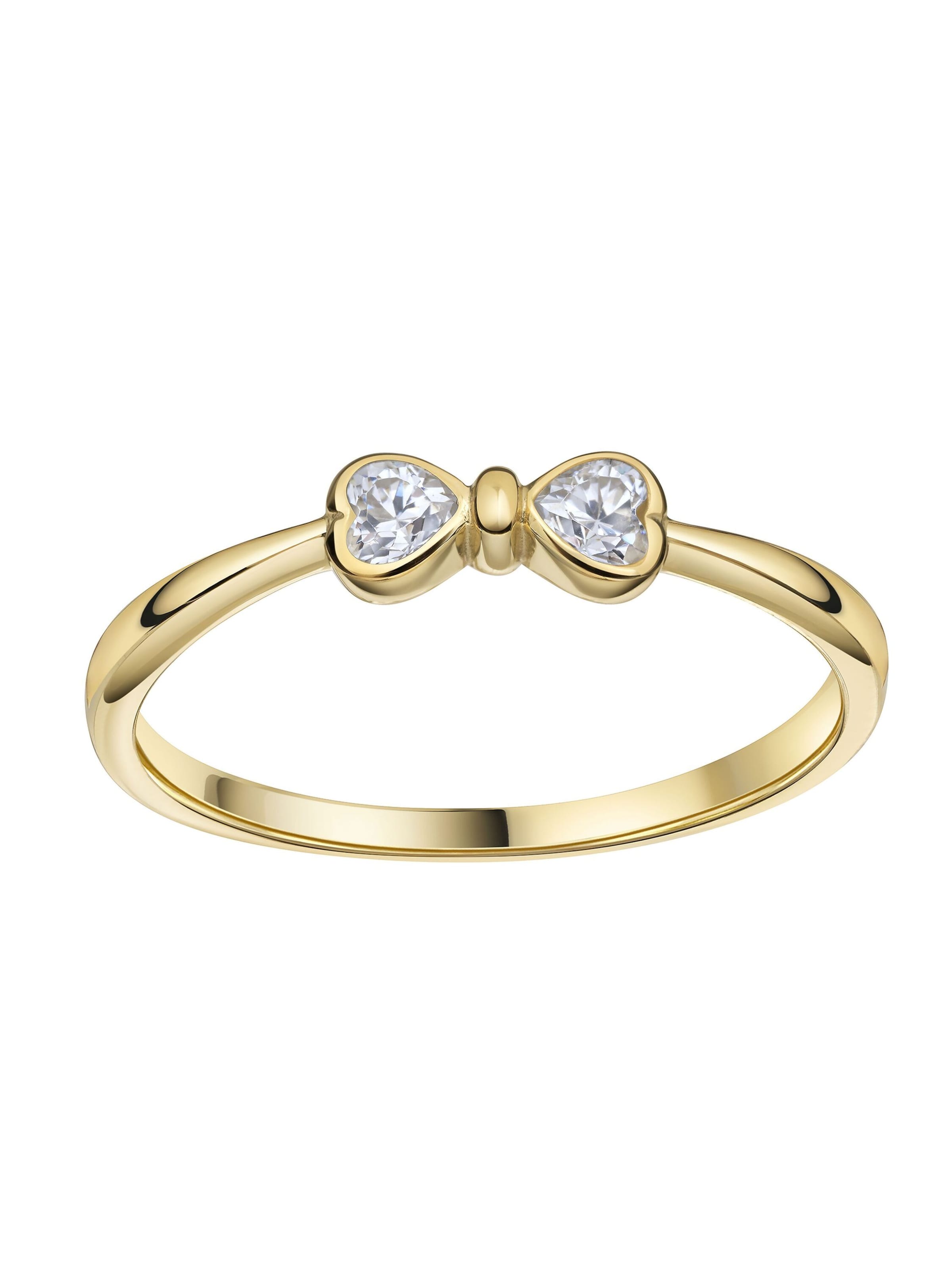 CELESTA Ring in Gelb: Vorderseite