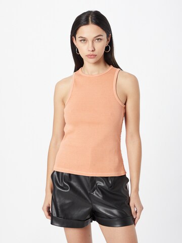 HUGO Top 'Dalexandra' in Orange: Vorderseite