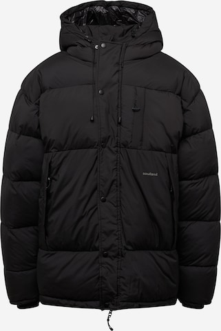 Veste d’hiver 'Ian' Soulland en noir : devant