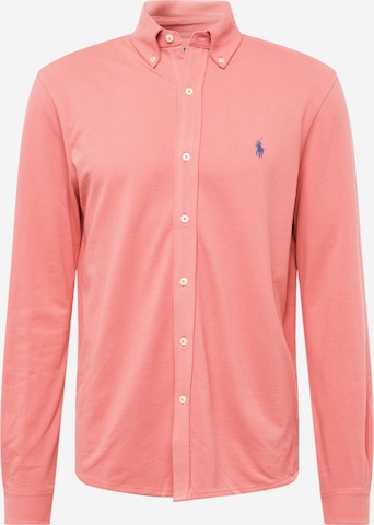 Polo Ralph Lauren Слим Рубашка в Красный: спереди
