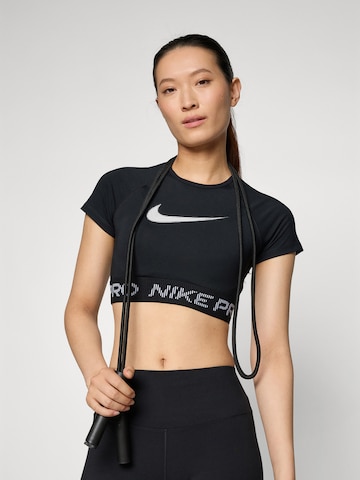 NIKE Funkcionalna majica | črna barva